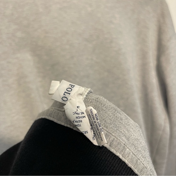 Polo by Ralph Lauren Gray Jacket with Black Collar - Picture 7 of 7